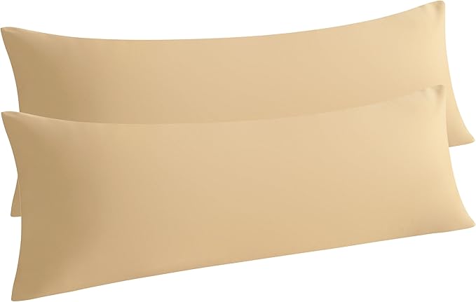 Microfiber Pillowcase Set - 20 x 54 in - 2 Pack - 2 Piece