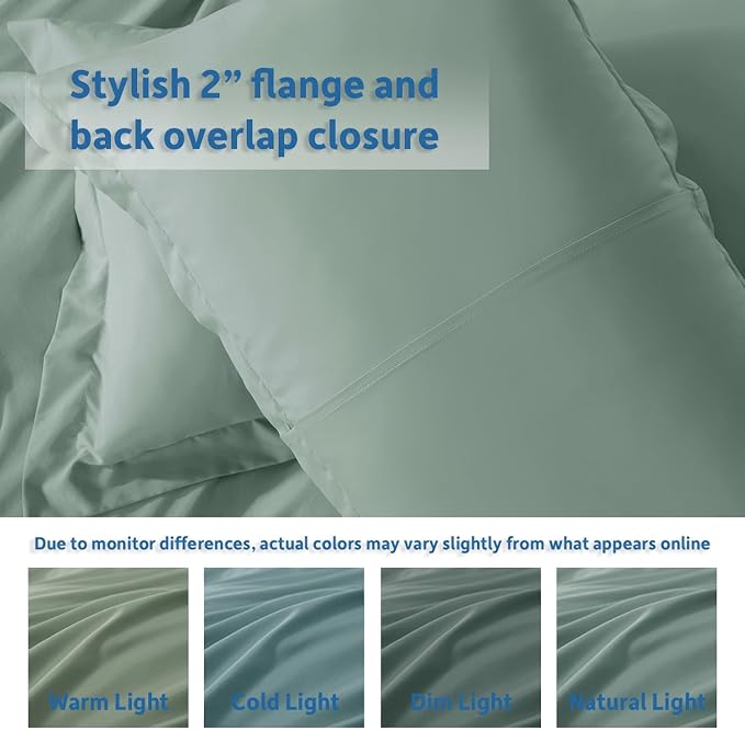 Duvet Cover Set - Queen - 90 x 90 in - 3 Piece