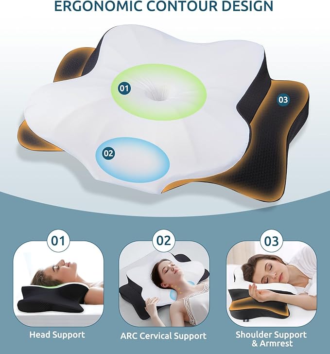 Memory Foam Bed Pillow - Standard