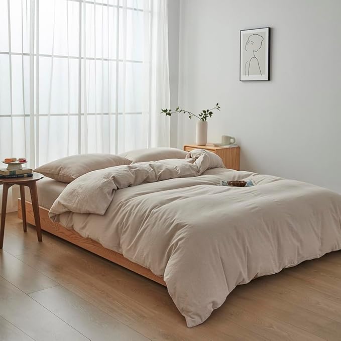 Linen Duvet Cover Set - Queen