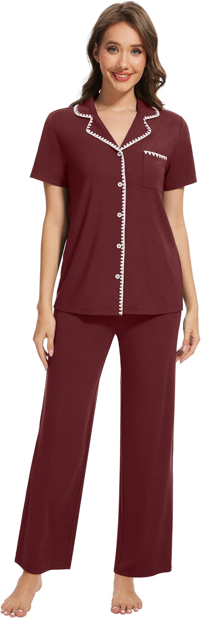 Women's Bamboo Pajama Set - 2 Piece