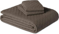 Microfiber Quilt Set - Queen - 3 Piece