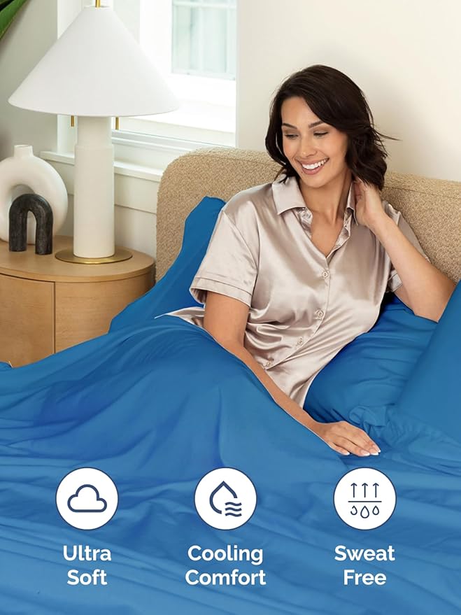 Cooling Bed Sheet Set - Full - 6 Piece