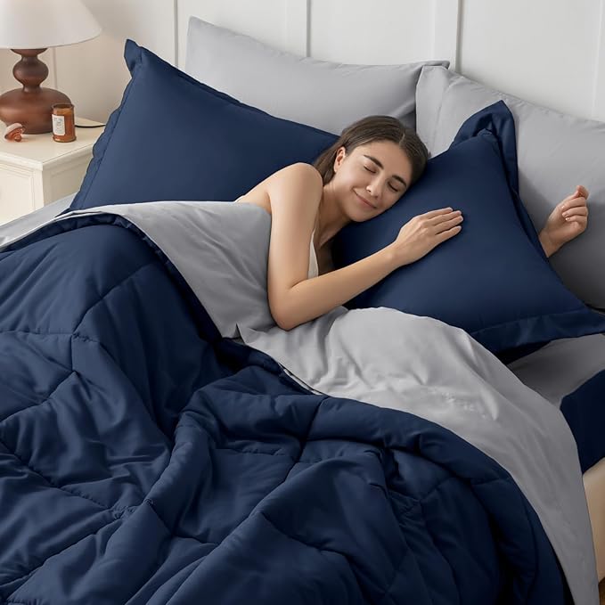 Down Alternative Comforter Set - California King - 7 Piece