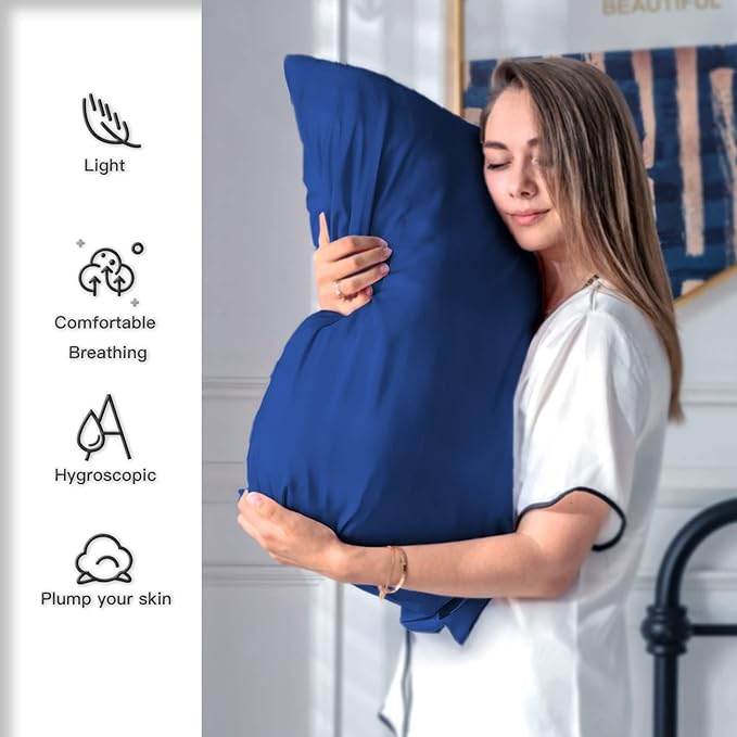 Mulberry Silk Pillowcase Set - King - 2 Piece