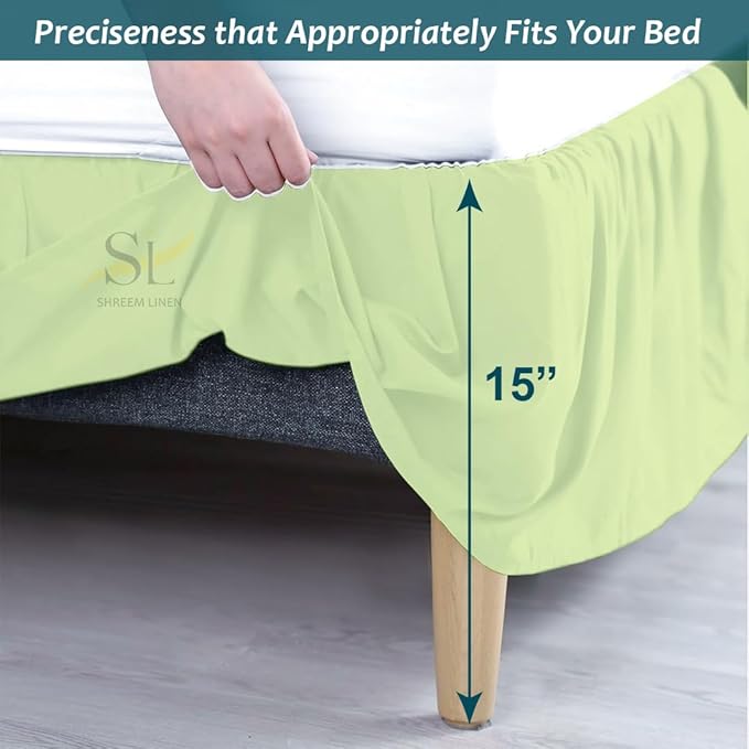 Linen Bed Skirt - Full