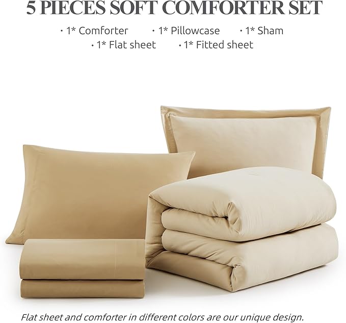 Comforter Set - Twin XL - 5 Piece