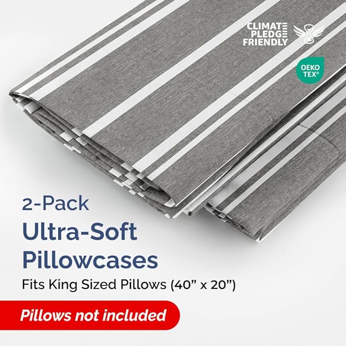 Pillowcase Set - King - 2 Piece