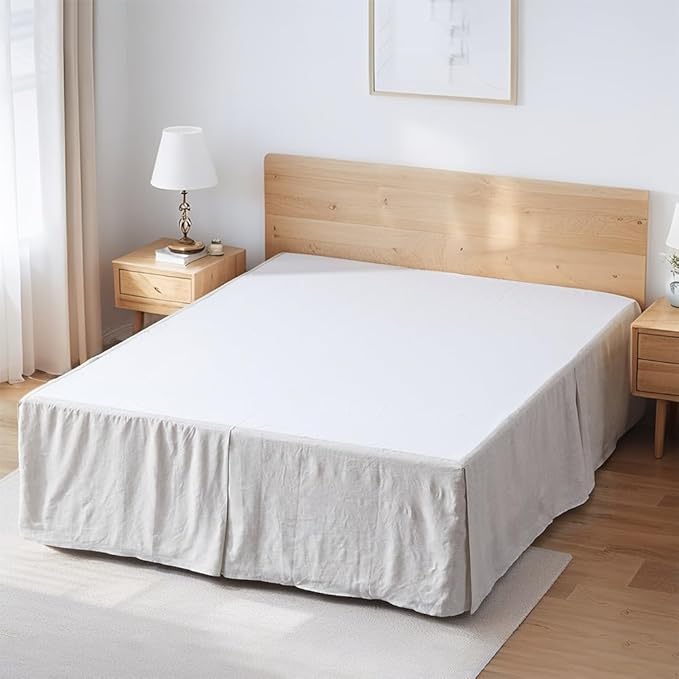 Linen Bed Skirt - Queen
