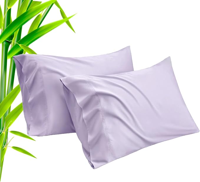 Bamboo Cooling Pillowcase Set - Standard - 20 x 26 in - 2 Pack - 2 Piece