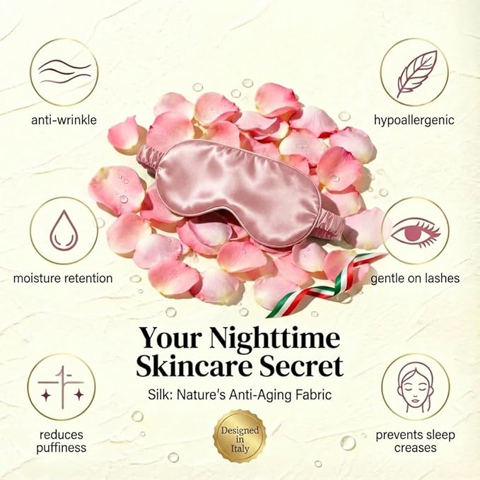 Mulberry Silk Blackout Sleep Mask