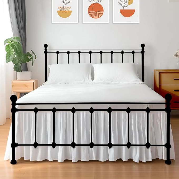 Linen Bed Skirt - Queen