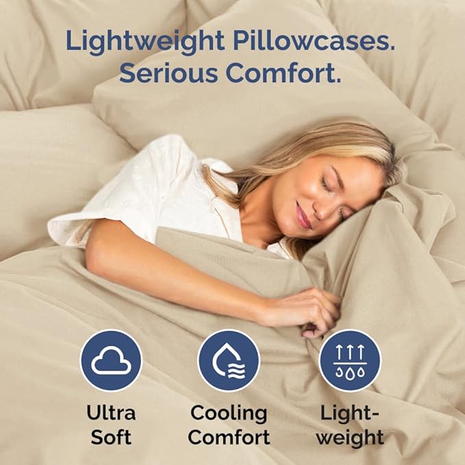 Pillowcase Set - King - 4 Pack - 4 Piece