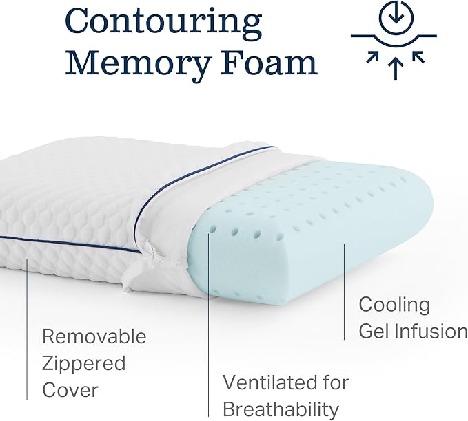 Memory Foam Bed Pillow