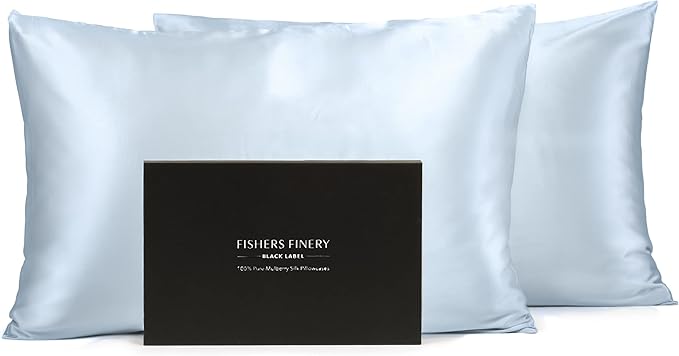 Mulberry Silk Pillowcase Set - King - 2 Pack - 2 Piece