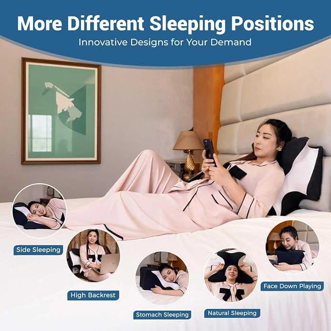 Memory Foam Backrest Pillow