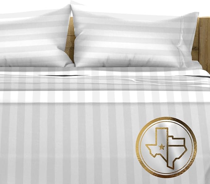 Linen Cooling Bed Sheet Set - King - 17 in Deep Pocket - 4 Piece