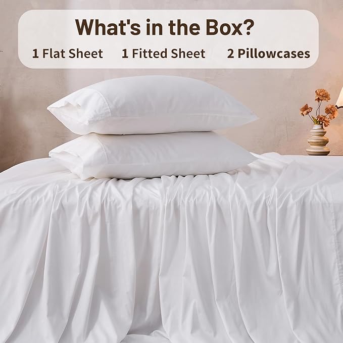 Bed Sheet Set - King - 16 in Deep Pocket - 4 Piece