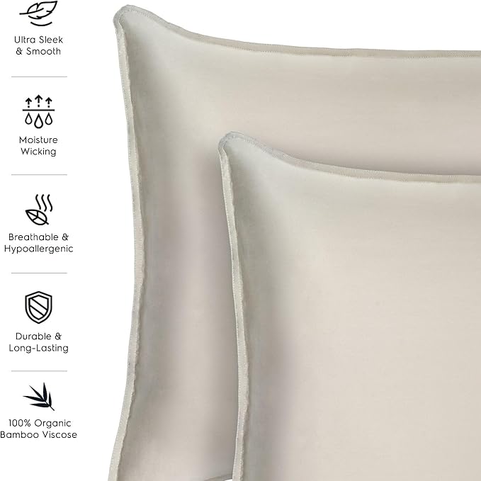 Bamboo Cooling Pillowcase - Queen