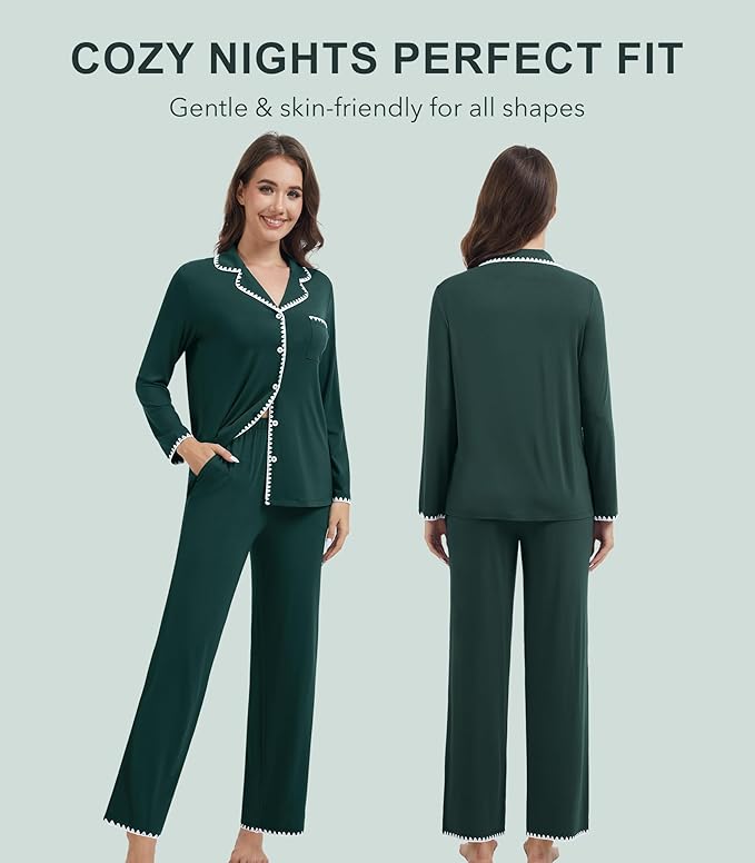 Women's Bamboo Pajama Set - 2 Piece