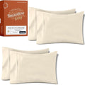 Linen Cooling Pillowcase Set - Queen - 4 Piece