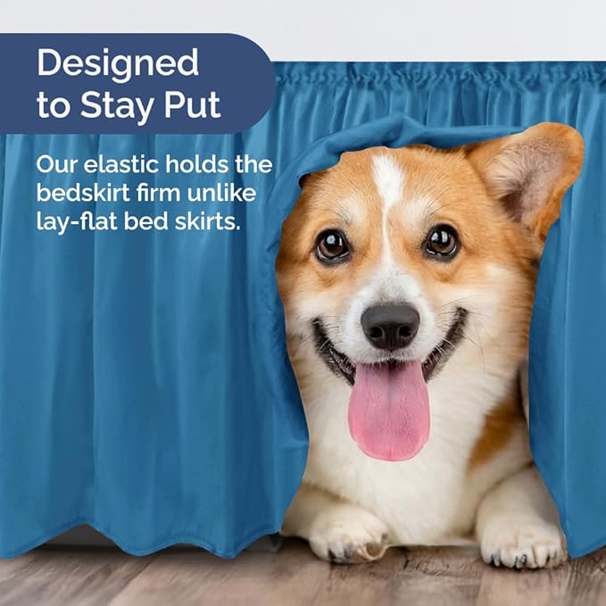 Bed Skirt - Queen - 24 in Drop