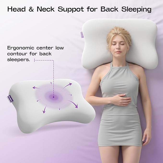 Memory Foam Cooling Bed Pillow