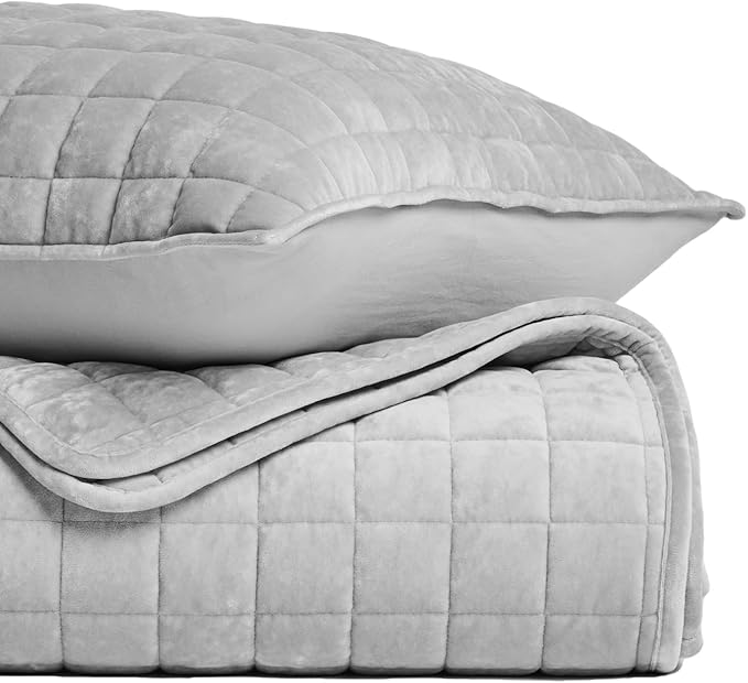 Velvet Quilt Set - Queen