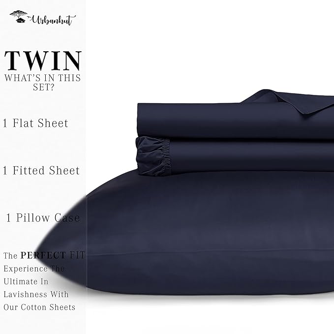 Bed Sheet Set - Twin - 16 in Deep Pocket - 4 Piece