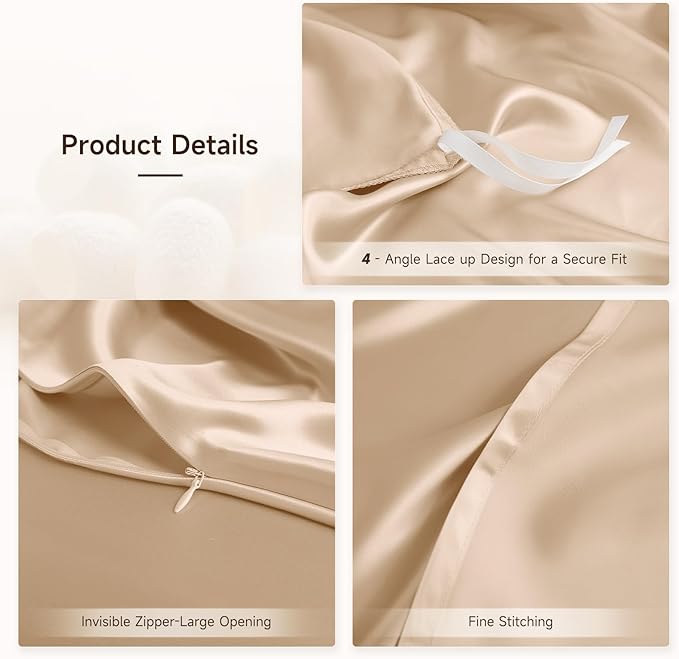 Mulberry Silk Duvet Cover Set - King - 3 Piece