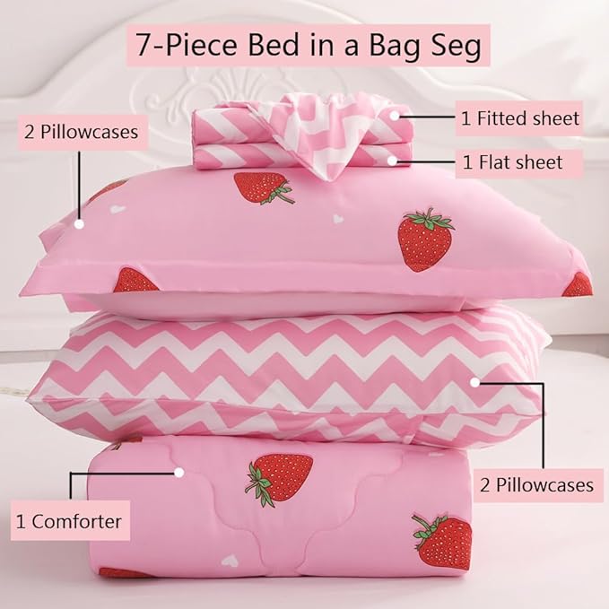 Comforter Set - Queen - 7 Piece
