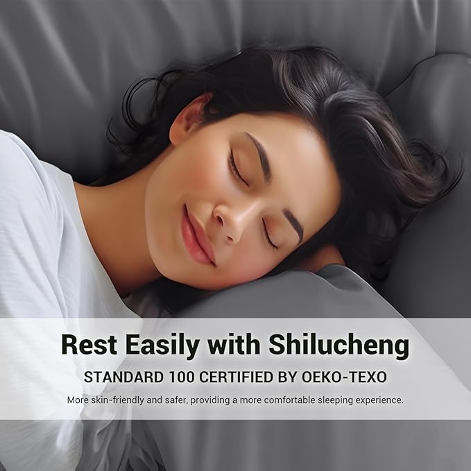 Bamboo Cooling Bed Sheet Set - Queen - 4 Piece