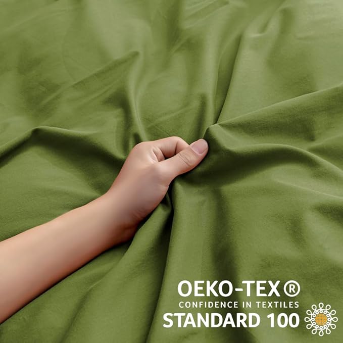 Linen Cooling Duvet Cover Set - California King - 3 Piece