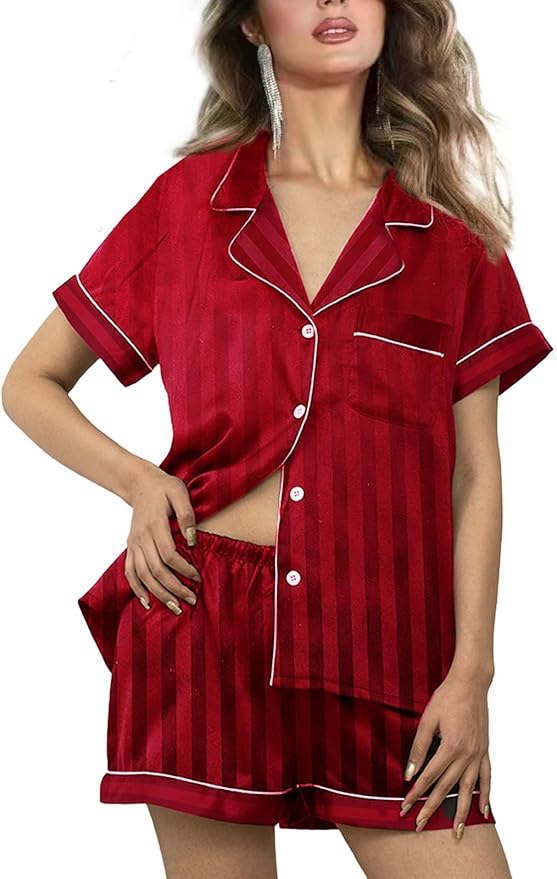 Satin Pajama Set