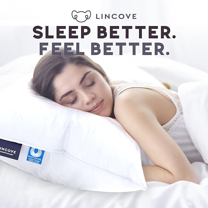 Bed Pillow - King - 2 Pack