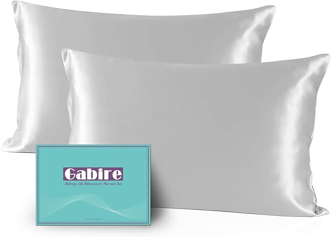 Mulberry Silk Pillowcase Set - King - 2 Pack - 2 Piece