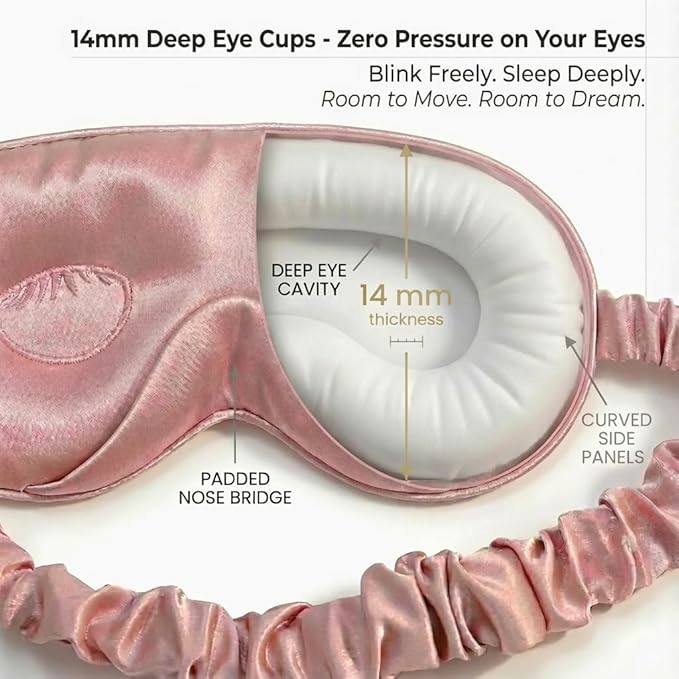 Mulberry Silk Blackout Sleep Mask
