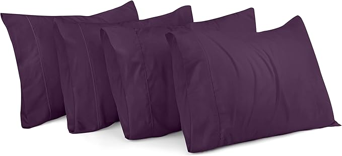 Microfiber Pillowcase Set - Queen - 20 x 30 in - 4 Pack