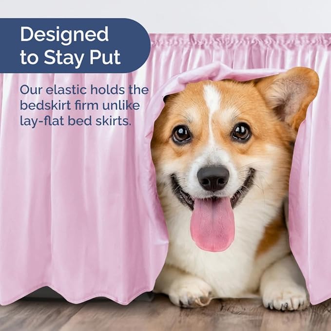 Bed Skirt - Twin XL - 21 in Drop