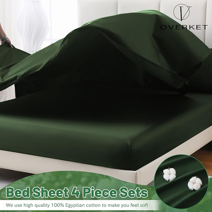 Bed Sheet Set - King - 4 Piece
