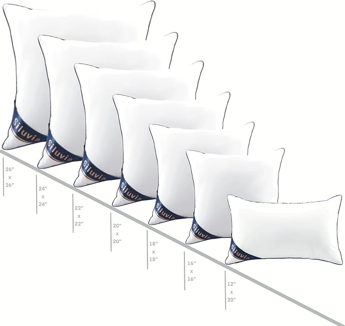 100% Cotton Pillow Insert - 2 Piece
