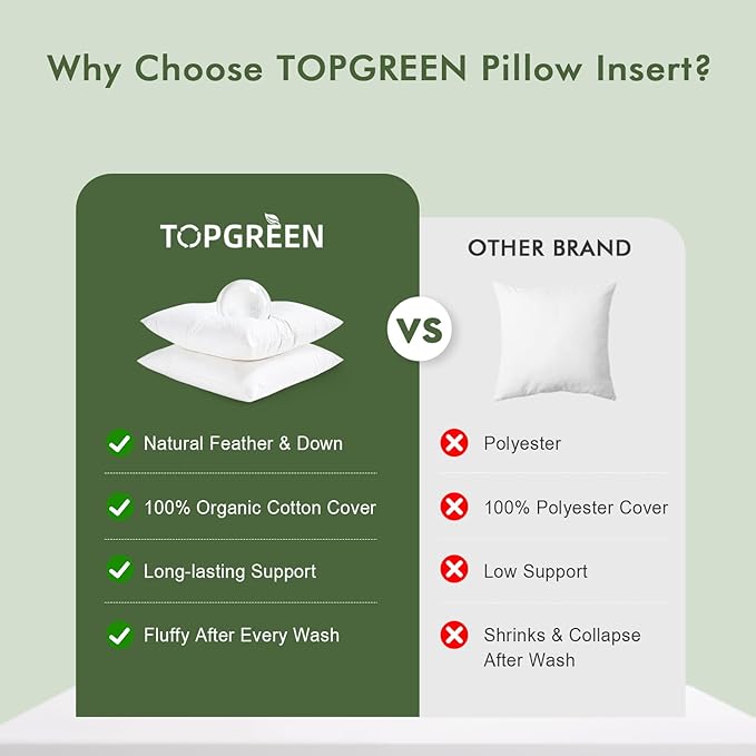 Pillow Insert - 2 Piece