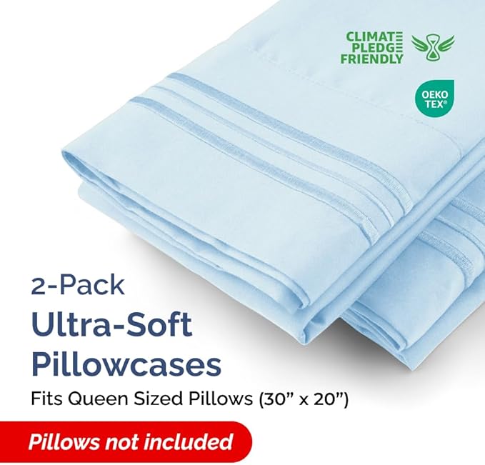 Pillowcase Set - Queen - 2 Piece
