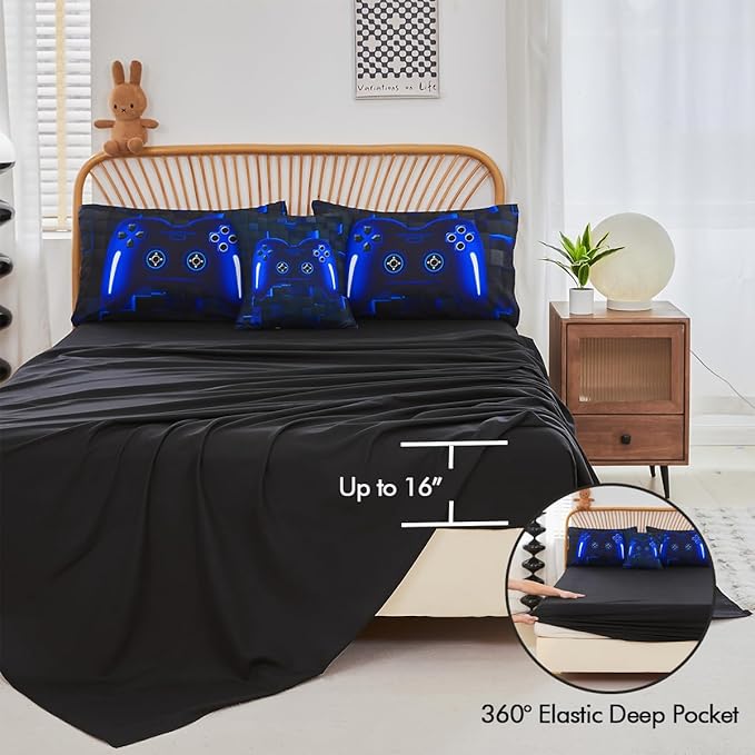 Comforter Set - Full - 6 Piece