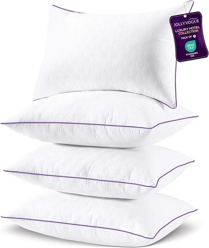 Down Alternative Bed Pillow - Standard - 4 Pack