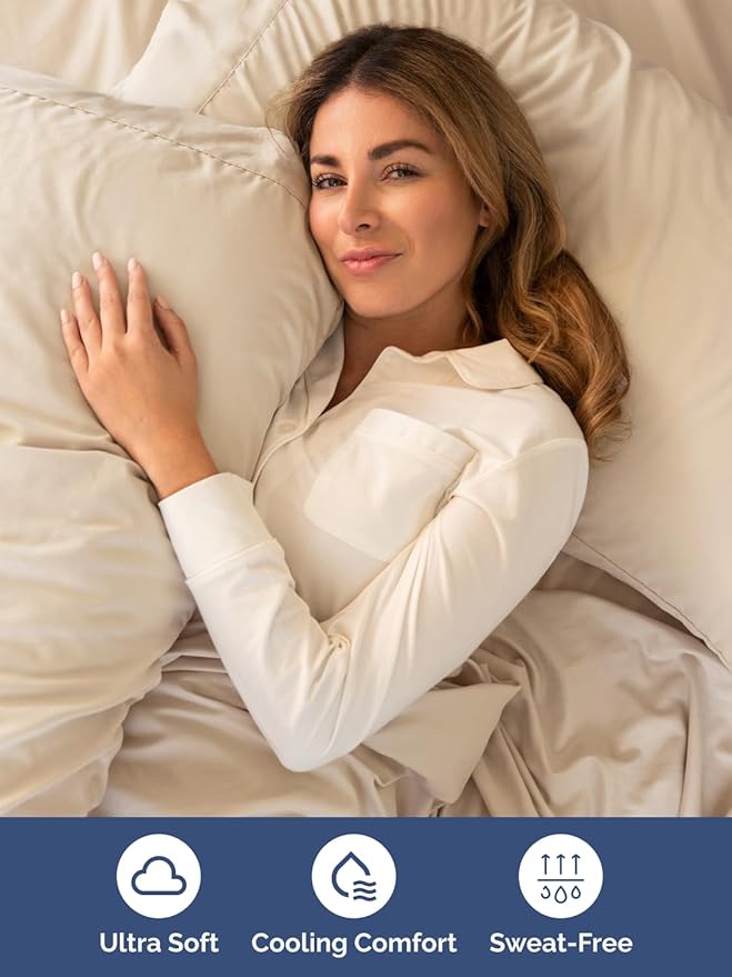 Cooling Bed Sheet Set - Full - 6 Piece