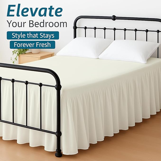 Linen Bed Skirt - Full