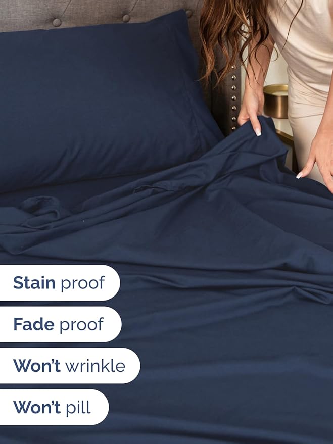 Cooling Bed Sheet Set - Full - 6 Piece