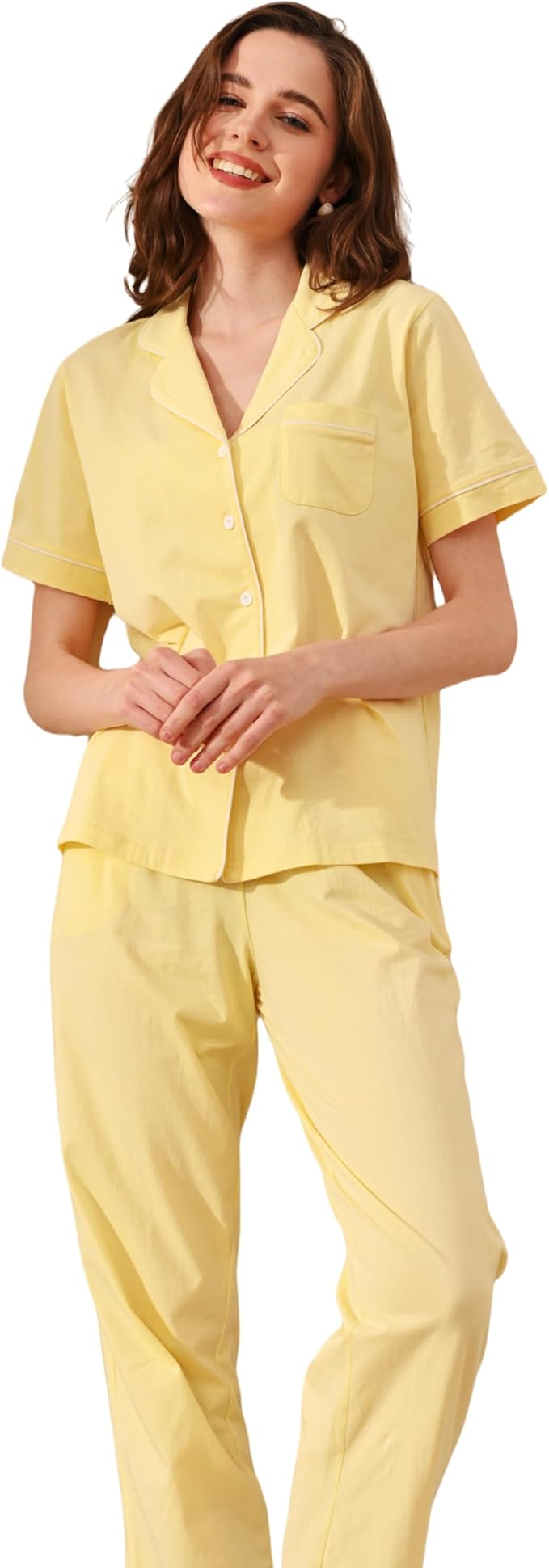 Women's 100% Cotton Pajama Set - 2 Piece