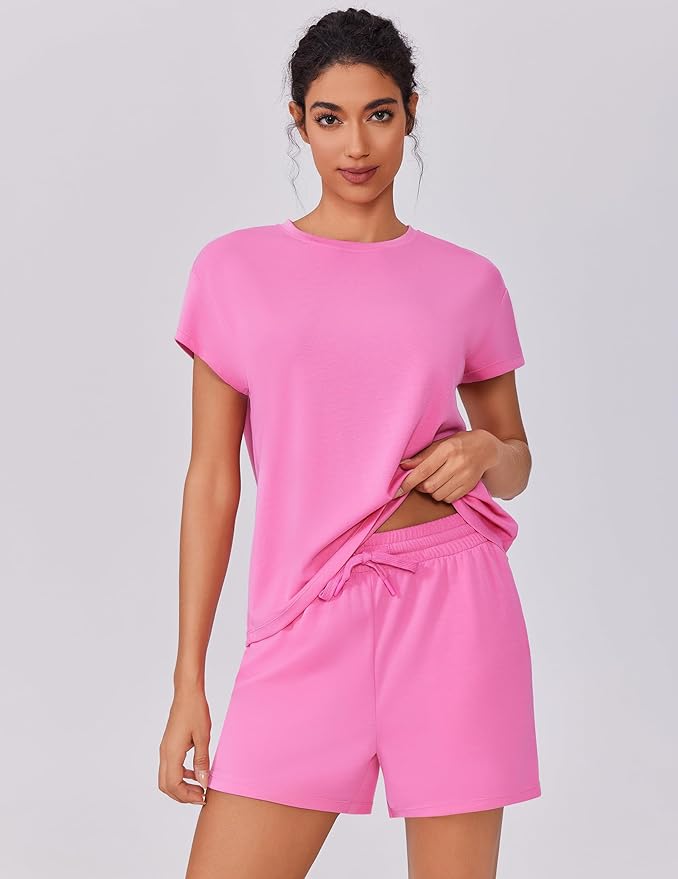 Women's Loungewear Set - Shorts - 2 Piece